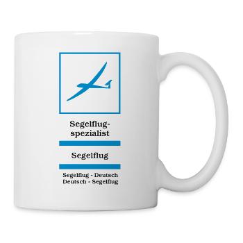 Segelflugspezialist - Tasse - Weiß - Rechts
