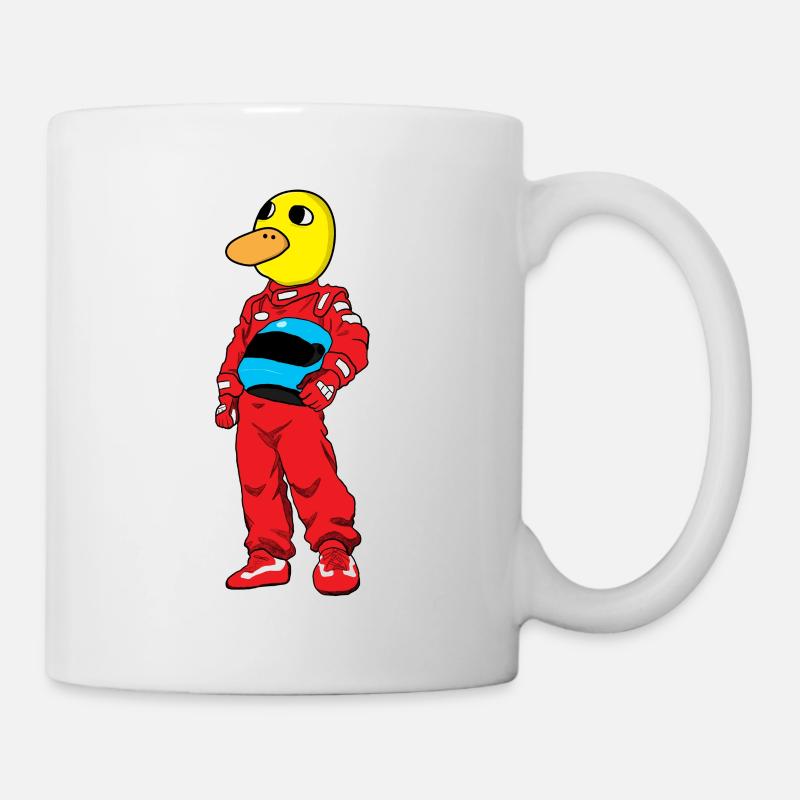 Duck Racing Race - Mug - white