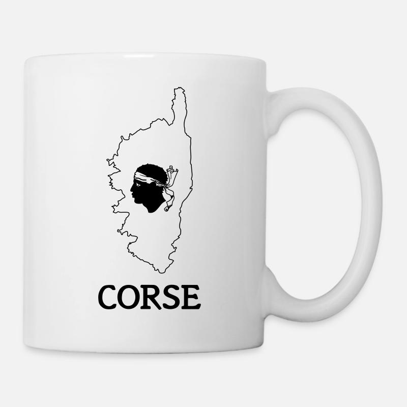 corse - Tasse - Weiß