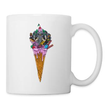 Meltinggod - Tasse - Weiß - Rechts