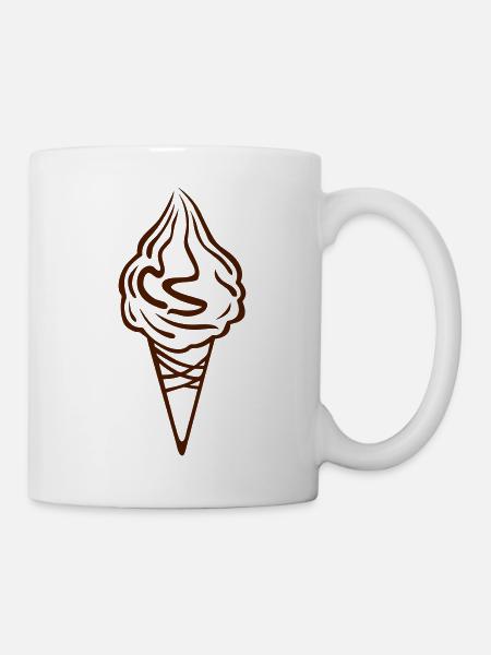 Eis Eis-Kegel 184 - Tasse - Weiß