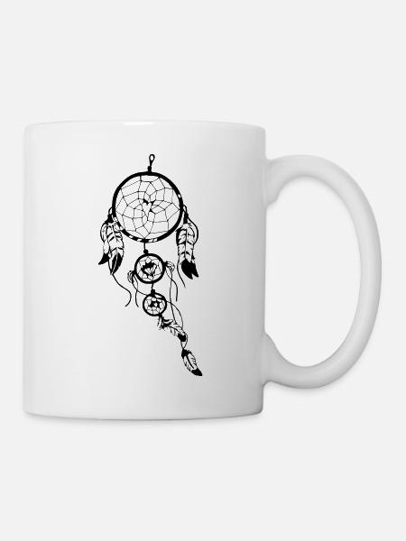 Attrape Rêves - Mug blanc - blanc