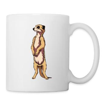 suricates - Mug blanc - blanc - Droite