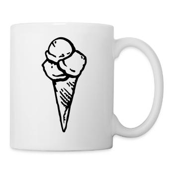 eis - Tasse - Weiß - Rechts