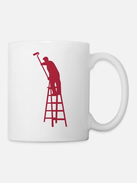 Maler - Tasse - Weiß