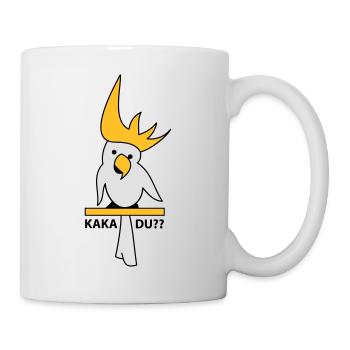 Kakadu - Tasse - Weiß - Rechts