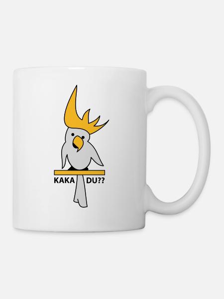 Kakadu - Tasse - Weiß