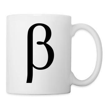 Beta - Tasse - Weiß - Rechts