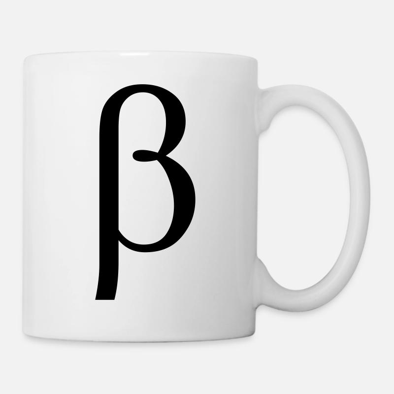 Beta - Mug blanc - blanc