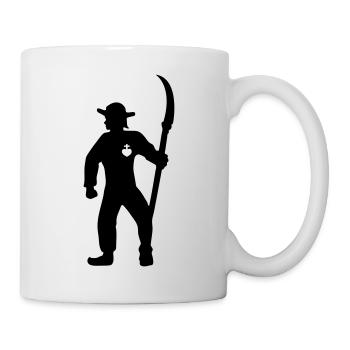 paysan fermier agriculteur vendéen - Mug blanc - blanc - Droite