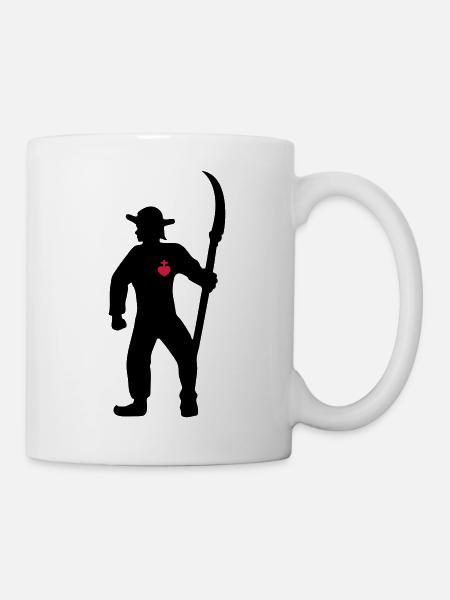 dessin chouan de Vendée symbole vendéen - Mug blanc - blanc