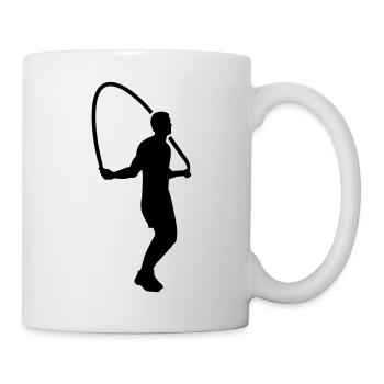 Jump rope - Mug - white - Right