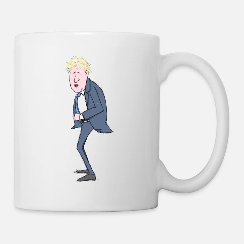 Boris Johnson illustration - Mug - white