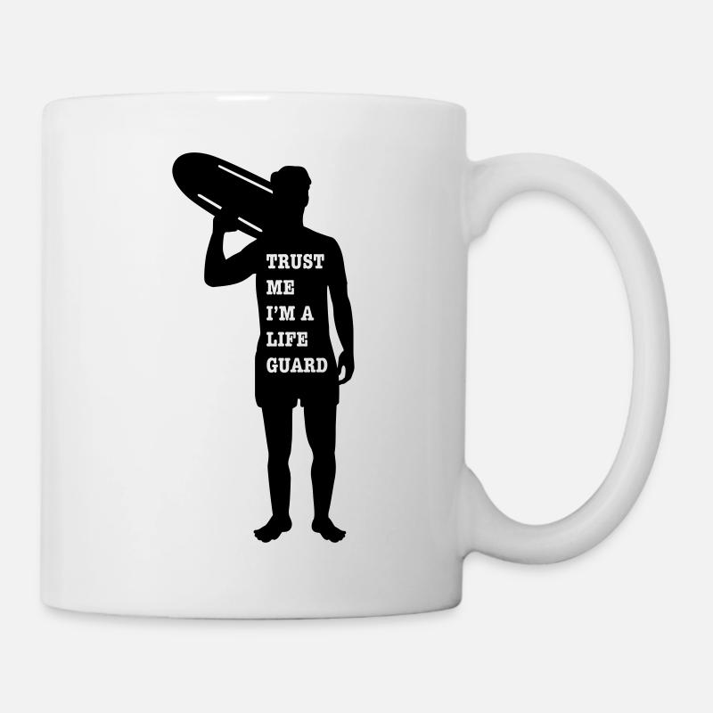 Maître nageur - Mug blanc - blanc