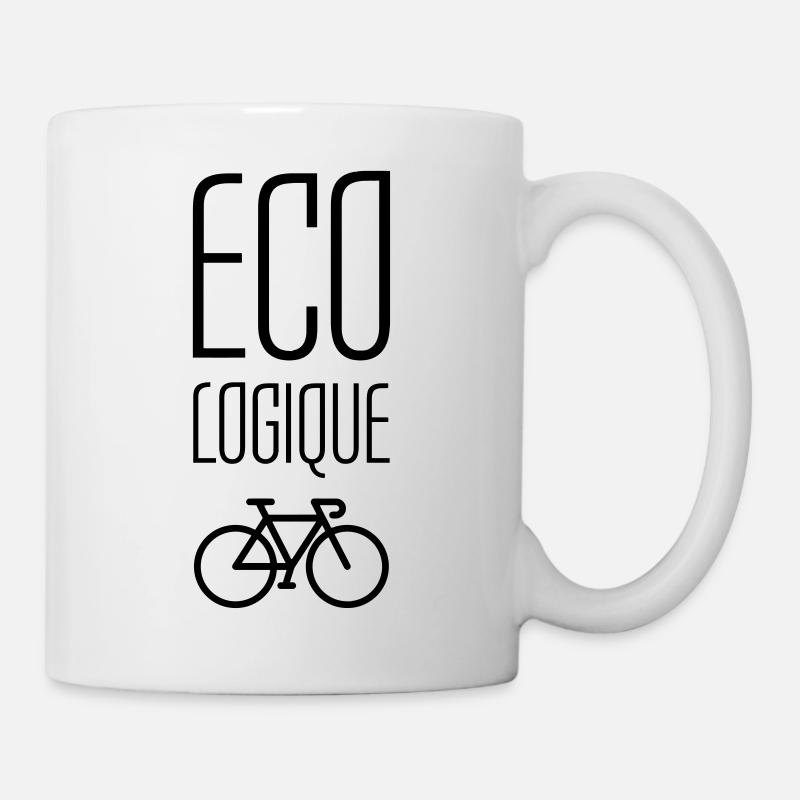 Cyclisme / Cycliste / Vélo / BMX / VTT / Sport - Mug blanc - blanc