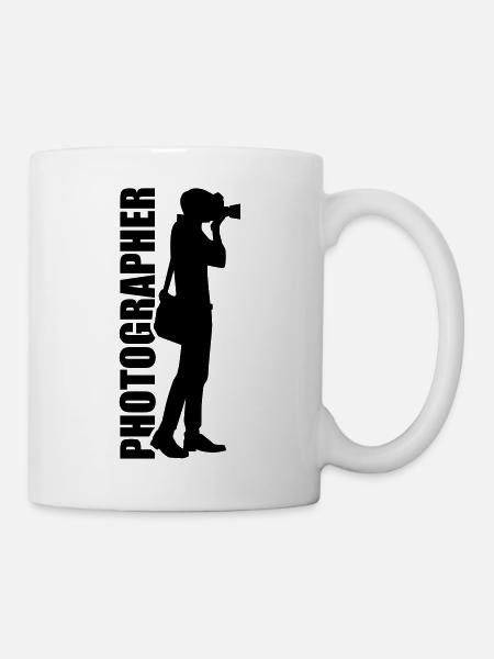 Fotograf - Tasse - Weiß