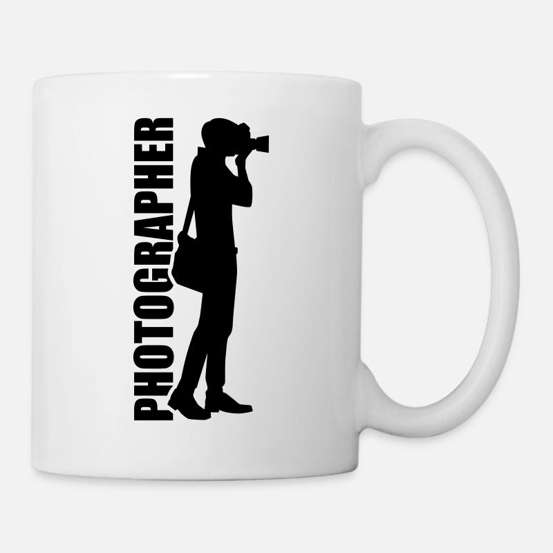 Fotograf - Tasse - Weiß