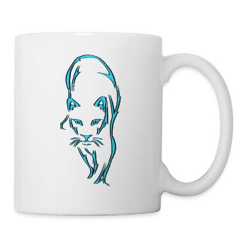 Big cat - Mug - white - Right