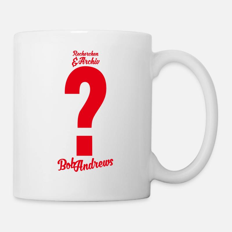 Die Drei ??? Bob Andrews Kostüm - Tasse - Weiß