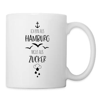HAMBURG HAMBURGER HANSESTADT ZUCKER - Tasse - Weiß - Rechts