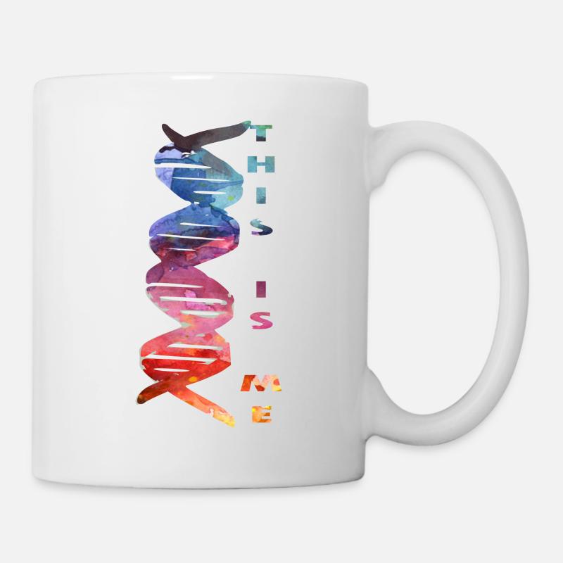 MENSCHLICHE DNA - Tasse - Weiß