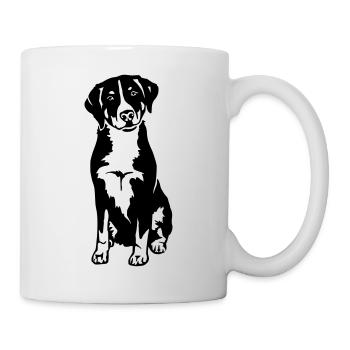Appenzell Mountain dog - Mug - white - Right