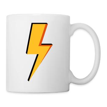 Foudre - électricité - électricité - Mug blanc - blanc - Droite