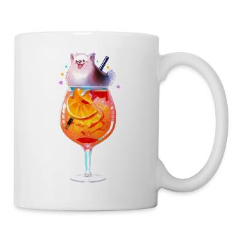 Cocktail + Spitz - Tasse - Weiß - Rechts