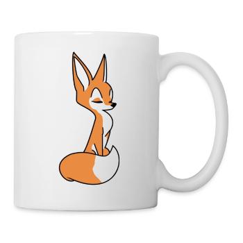 Renard - Mug blanc - blanc - Droite