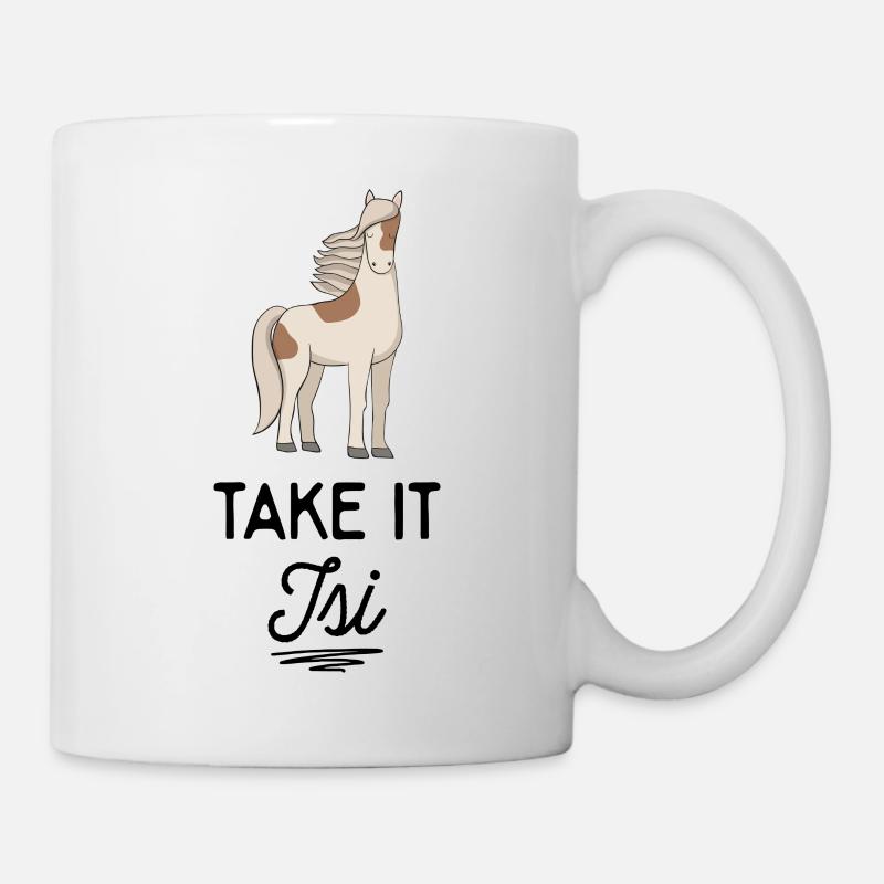 Islandpferd - Tasse - Weiß