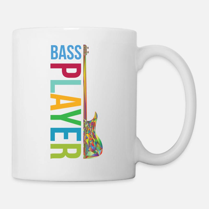 BASS PLAYER - Basse guitare - Mug blanc - blanc