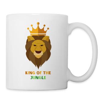 KING OF THE JUNGLE - Mug - white - Right