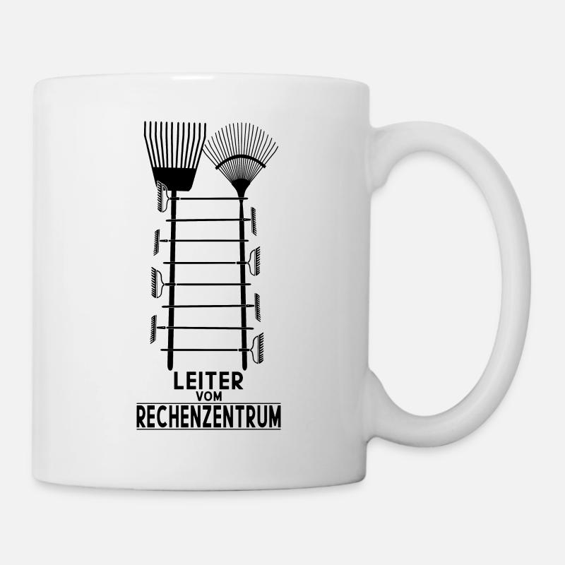 LEITER VOM RECHENZENTRUM - Tasse - Weiß