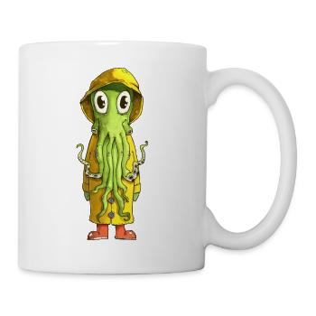 Cthulhu Character - Mug - white - Right