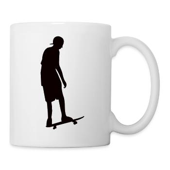 skate - Tasse - Weiß - Rechts