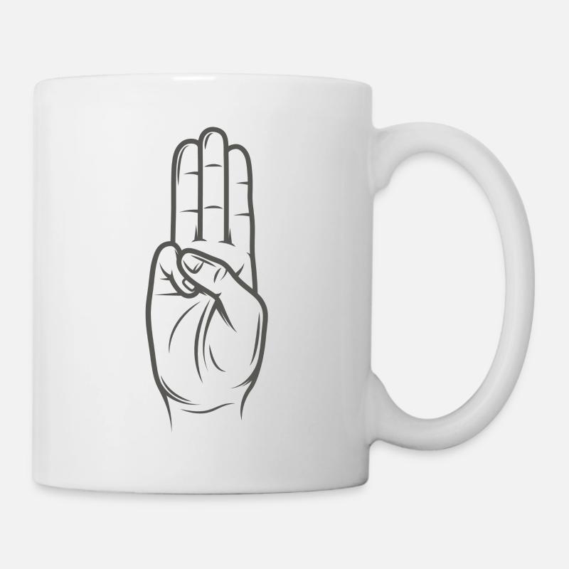 Tribute von Panem - Hunger Games - Tasse - Weiß