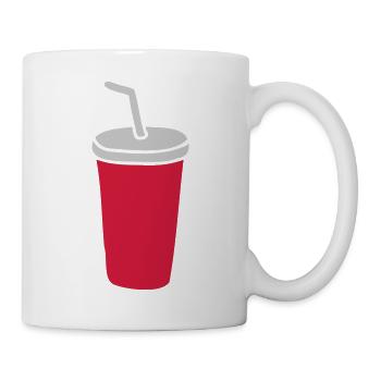 Restaurant Becher Cola - Mug blanc - blanc - Droite