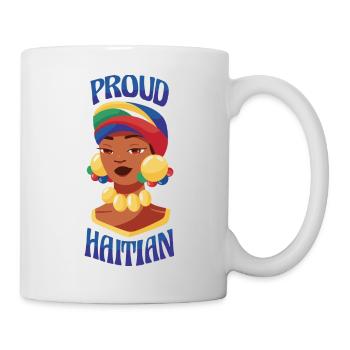 Proud Haitian Woman Ethnic Proud Haitian Woman Eth - Tasse - Weiß - Rechts