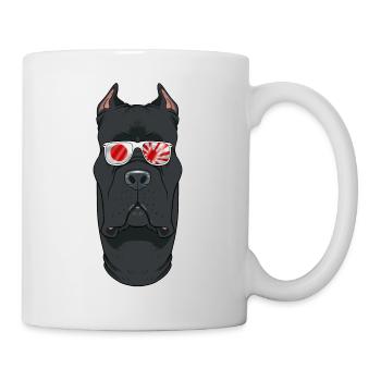 Cane Corso Japan Sunglasses I Japanese Flag - Tasse - Weiß - Rechts