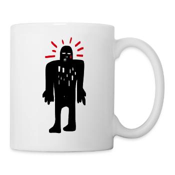 Yeti illustration - Mug - white - Right
