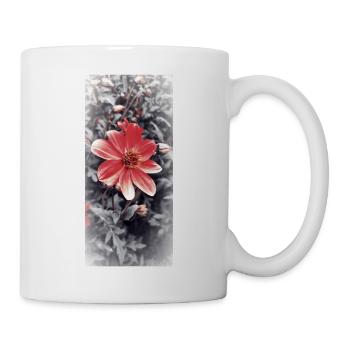 Rouge essentiel - Mug blanc - blanc - Droite