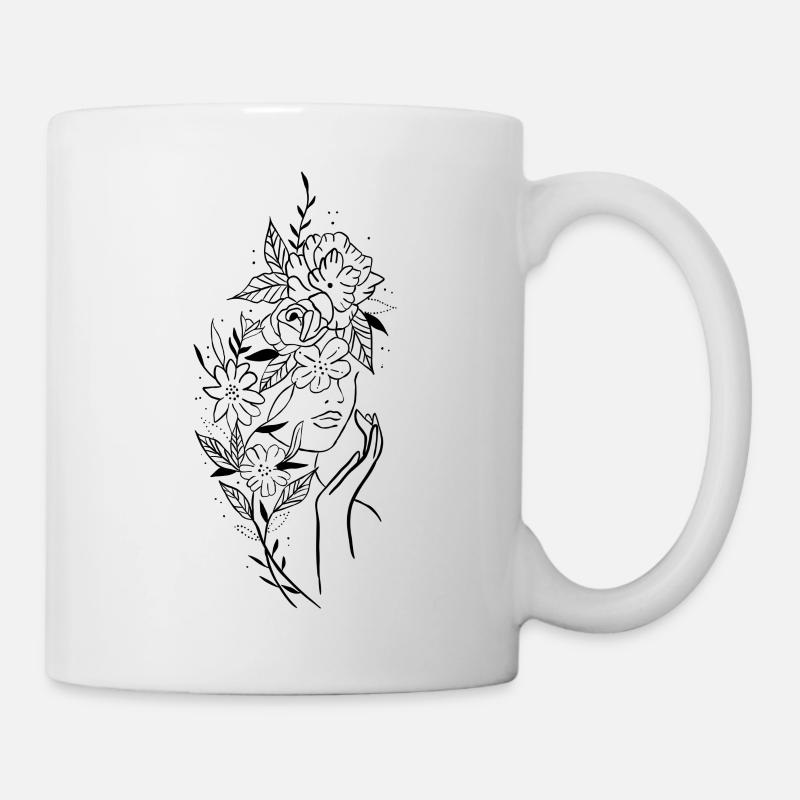 Flowerhead - Mug - white