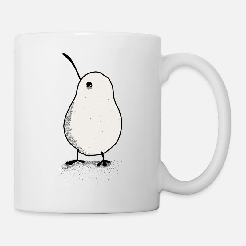 Kiwi - Tasse - Weiß