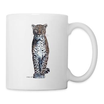 Panther - Tasse - Weiß - Rechts