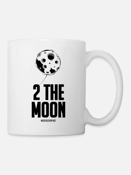THE 2THEMOON – black - Tasse - Weiß