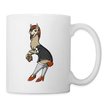 Sophia, Alpaka - Tasse - Weiß - Rechts