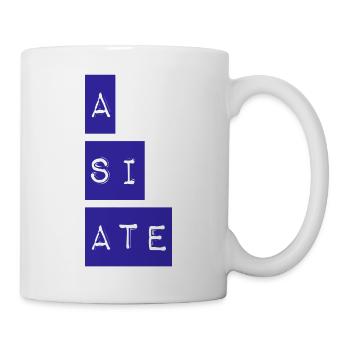 A SI ATE. Wonderful NEW Design by Maximum Design!! - Mug - white - Right
