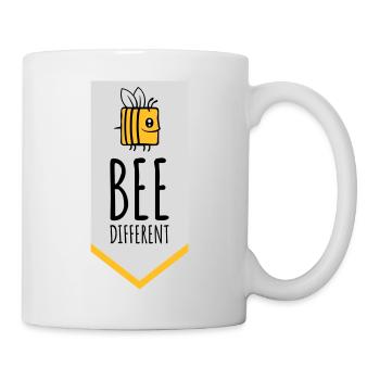 bee different saying quote - Mug - white - Right
