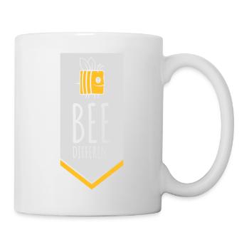 bee different saying quote - Mug - white - Right