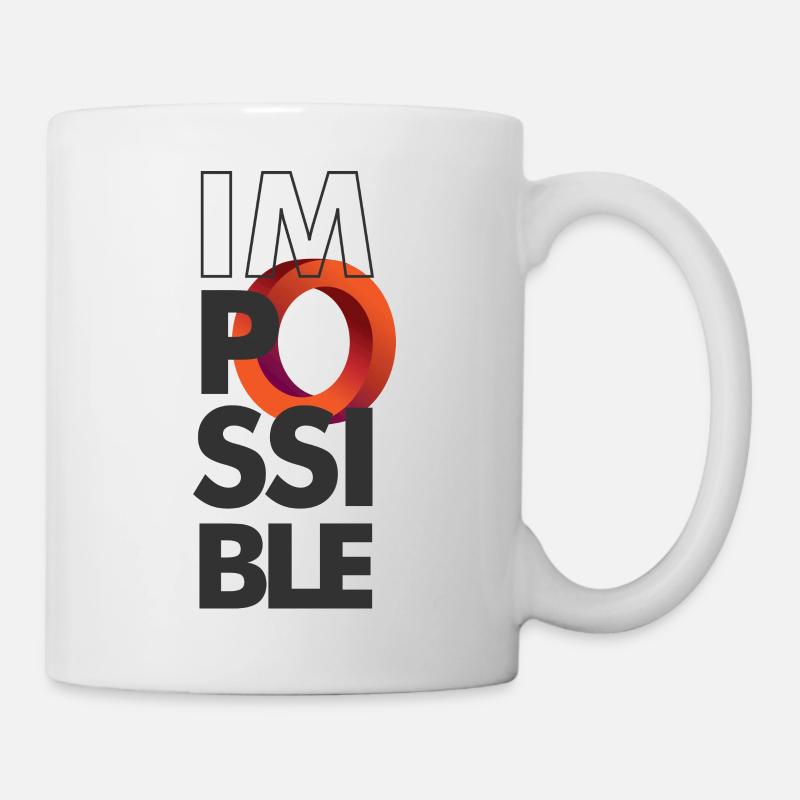 Cercle impossible - Mug blanc - blanc